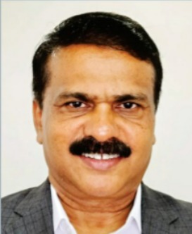 Hon. Secretary – C. Anil Kumar Portrait of C. Anil Kumar, Hon. Secretary of The North Malabar Chamber of Commerce for 2026–27.